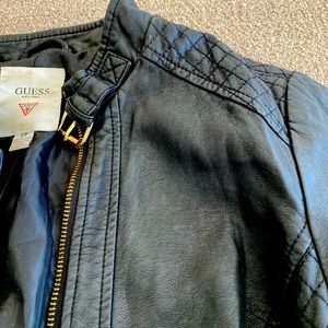 Black leather Jacket